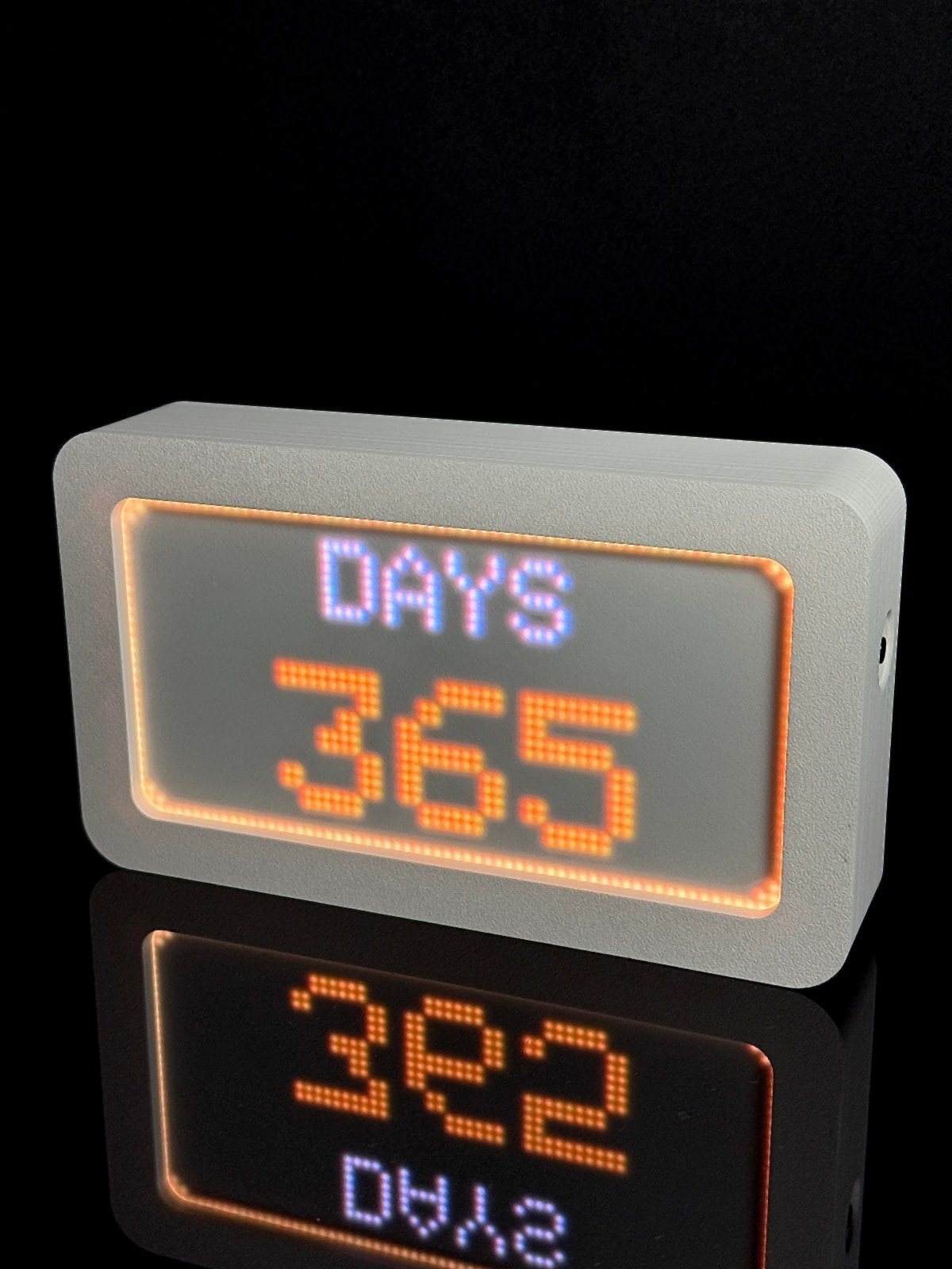 LumaGlow nightstand LED display