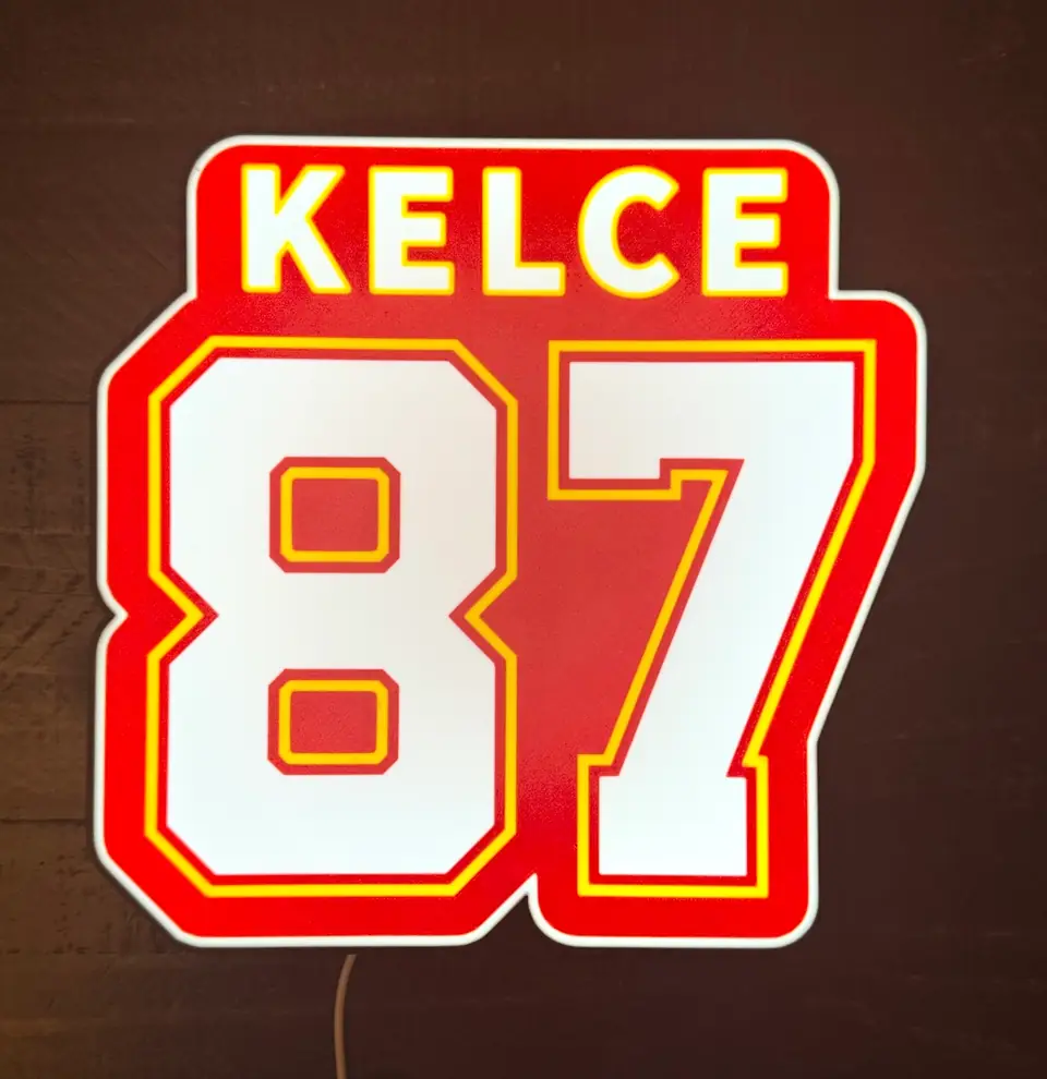 Custom Illumin3D illuminated logo light box example